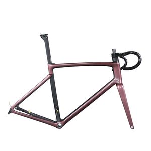 Cadre de vélo d'escalade TT-X33 Ultra-léger en Fiber de carbone, frein à disque, support inférieur BSA, câble entièrement caché