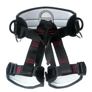 Harnais d'escalade Ceinture de sécurité professionnelle demi-longueur extérieure Sangle de sécurité demi-protection confortable, respirante et plus sûre pour l'escalade 231021