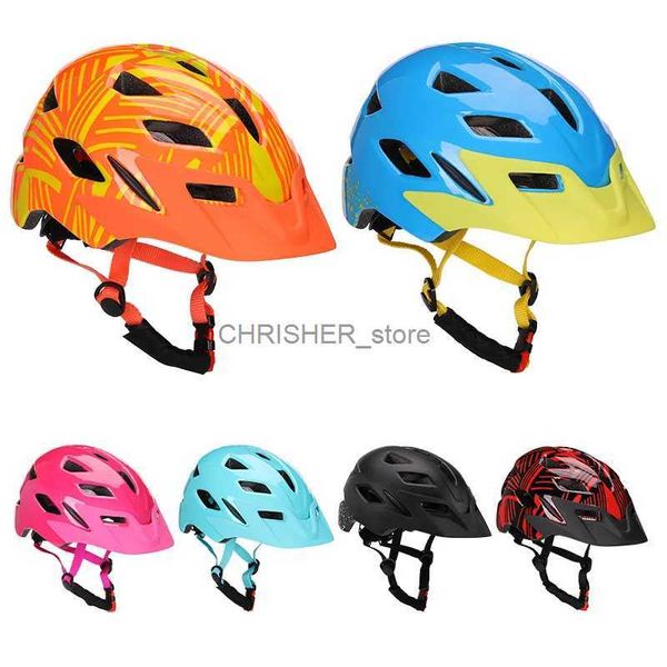 Cascos de escalada Nuevo casco de ciclismo para niños de moda, casco de bicicleta de seguridad deportiva para niños, casco de bicicleta de equilibrio con luces traseras