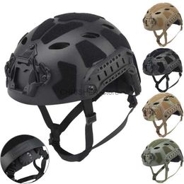 Klimhelmen Tactische snelle helm Airsoft Militair leger CS Game-helmen Buitensporten Jagen Schieten Paintball Hoofdbeschermende uitrusting