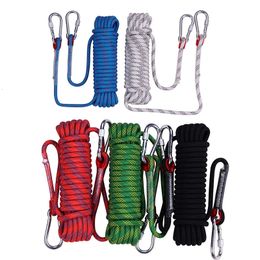 Cordes d'escalade 10/20M corde d'escalade professionnelle Trekking accessoires de randonnée corde flottante 12mm de diamètre cordon haute résistance outil extérieur 231101