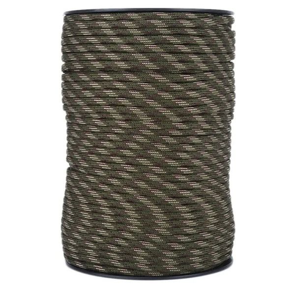 Cordes d'escalade Paracord 550 Mil Spec Type III corde de parachute 7 brins 100 pieds escalade Camping équipement de survie en gros 231025