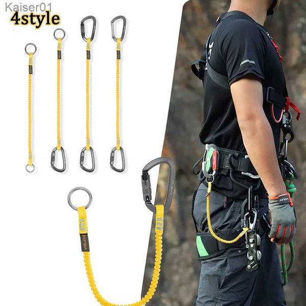 Tubrinas de escalada Rock Climbing Anti Lost Rope Herramienta elástica de alta altitud Anti de caída de la cuerda retráctil Hebida Miss Miss Rock Climbing EquipmentL2403