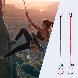 Cordes d'escalade boucle de pied d'escalade accessoire ascendant professionnel équipement ascendant résistant à l'usure outils d'alpinisme noir 231102