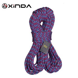 Climbing Ropes XINDA Rock Climbing Dynamic Rope Outdoor Hiking 11mm Diameter Power Rope High strength Cord Lanyard Safety Rope Survival Tool 231021