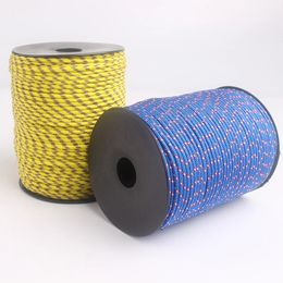 Cordes d'escalade YoouPara 30 couleurs plus Paracord m 100M corde de Parachute corde de Camping bricolage corde ligne de vêtements multifonctionnel 231204