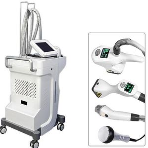 Kliniek Gebruik Vcuum Roller Vela Body Haping Slimming Machine Ultrasone RF 40 K Cavitatie Radiofrequentie Infraroodlicht Vet Vermindert de huidverstrakking