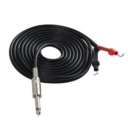 Cable de clip de 24 m, cubierta de sílice suave, cable de clip de tatuaje para fuente de alimentación, núcleo de cobre filtrado 1531626