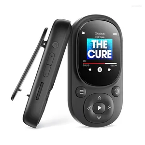 Clip MP3 Player Portable Music Bluetooth MP4 avec FM Radio Enregistrement Petomètre pour les enfants Installer Easy