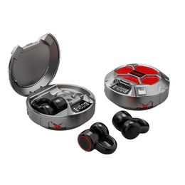 Auriculares Bluetooth con clip Mini auriculares con clip TWS 5.3 Auriculares inalámbricos para juegos Auriculares deportivos con pantalla de alimentación para teléfonos inteligentes