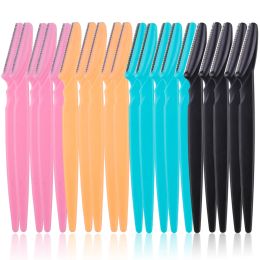 Clippers 20/40 / 80pcs Brow Face en toute sécurité Face Face Façage des sourcils couteau Sauteur de rasage Face Épilation des lames Cutter Femme Femme Tools