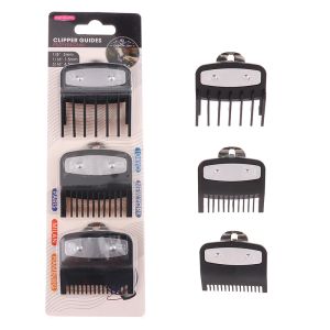 Clippers 3 PCS Hair Clipper gardes guide Combs Trimmer Cutting Guides Outils de style attachement compatible 1,5 mm 3 mm 4,5 mm