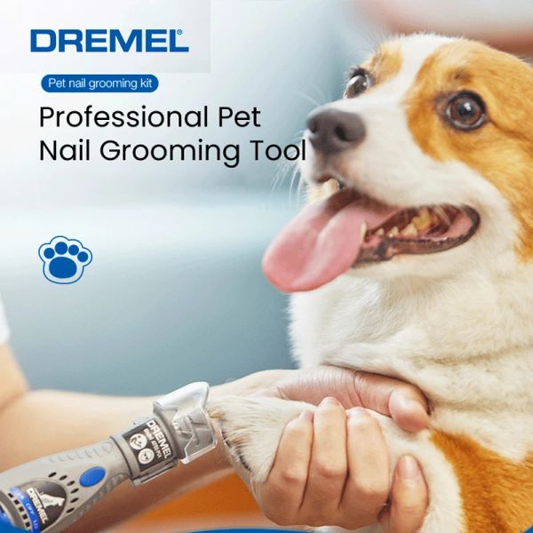 Clippers Dremel 7020 Electric Nail File Grinder Tool Tool Chog Nails Accessoires Pièces pour animaux de compagnie pour chiens Trimmer Nail Ntipper pour chats Claw