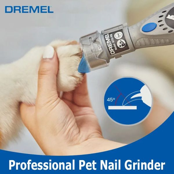 Clippers Dremel Electric Dog Grinder Grinder Pet Nail Nail Personniers USB Charges USB PAWS Nail Toiletage Trimager outils