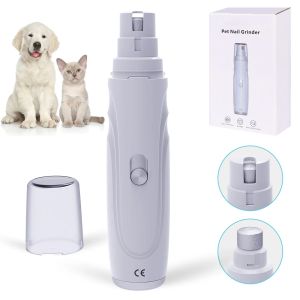 Clippers Elektrische Pet Nagel Grinder Trimmer verzorgingstool Oplaadbare hond nagel Clippers Honden Nagel Grinder Trimmer Puppy Dogaccessoires