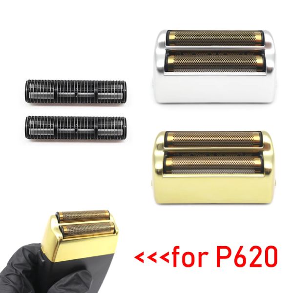 Tondeuses pour POPBarbers P620, lame de rechange originale, couvercle de filet, tondeuse à cheveux professionnelle, rasoir, couteau de coupe, accessoires de tête