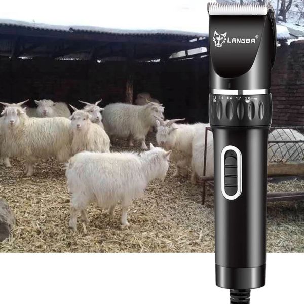 Clippers High Power Professional Electric Pet Hair Clippers Cat Dog Trimmor Cat Cattle Mower Corded Clipper Pets Haircut Shaver Machine