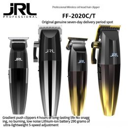 Clippers Jrl Clipper Jrl 2020C 2020T Hair professionnel Clipper Huile Huile Trimmer Trimmless Push sans fil Coiffure Coiffure