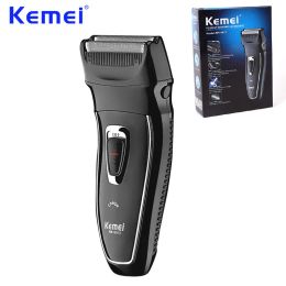 Clippers Kemei 2 Heads Rasage électrique rechargeable alternatif de rasage électronique Rotary Rotary Hair Trimmer Face Care Razor KM8013