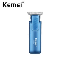 Clippers Kemei Electric Clipper Mini Coiffure portable Triming Rechargeable Machine de coupe Recharge Barbe Barber Razor Men Style Tools KM592