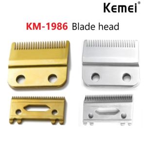Clippers Kemei KM1986 Professionele haarklipper messchroeven Zilveren Golden vervanging Blade Haar Trimmer Carton Steel Accessoires Blade