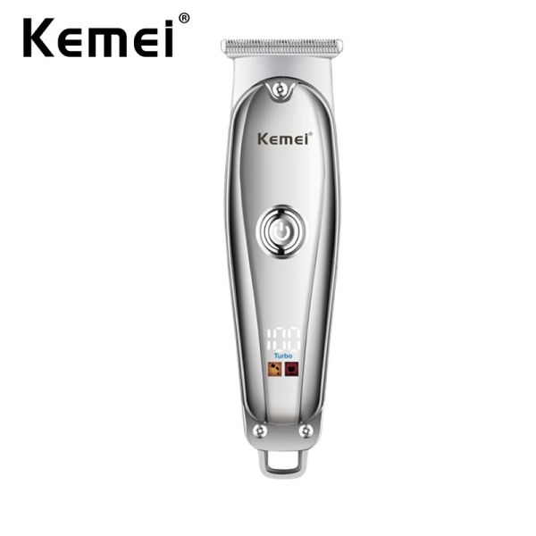 Clippers Kemei USB Trimmer des cheveux électriques pour l'homme Machine de coupe de cheveux de barbe professionnelle de petite taille