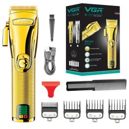 Clippers Original VGR Professional Metal Hair Clipper for Men Electric Beard Hair Trimter Haircut Kit Barber Machine RECHARGable