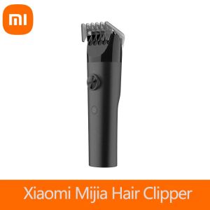 Clippers Original Xiaomi Mijia Hair Trimmer IPX7 Waterdichte professionele elektrische clipper Meerlagige titaniumcoated keramische mes