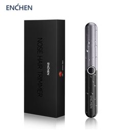 Clippers Trimmers Enchen Electric Nose Hair Trimmer wenkbrauw verwijdering Clipper Razor Shaver Trimmer IPX7 Waterdichte typec snellaad reisvergrendeling 230208