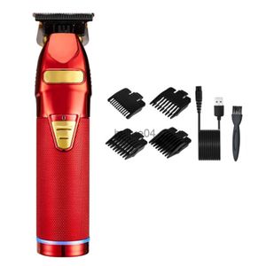 Clippers Trimmers Cortapelos con guía Peines Hombres Kit de corte de pelo inalámbrico Kit de corte de pelo eléctrico Barba Trimmer Peluquería Herramienta de peinado x0728