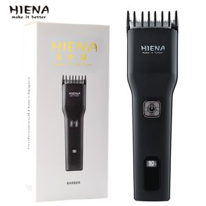 Clippers Trimmers Hiena USB Elektrische haar Clippers Trimmers voor mannen Volwassenen Kinderen Draadloos oplaadbare haar Cutter Machine Professional 230411