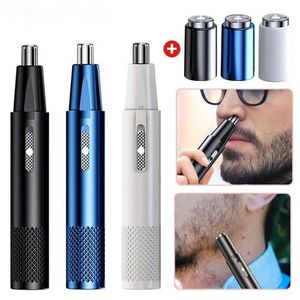Clippers Trimmers Mini Electric Nose and Hair Trimmer For Mens Nose and Eart Remover Automatic Washing Electric Raser out USB Charge T240507