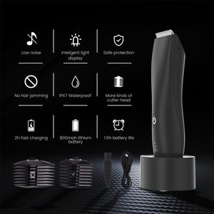Clippers Trimmers Professional Hair Clipper Rechargeable Beard Trimmer Hair Cutting Machine Electric Shaver For Body Hair Shaving Safety Razor 230921