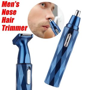 Clippers Trimmers Trimmer for Men Nez Hair Clippers Épilation de cheveux pour les hommes Épilatateur masculin Trimmer outil Oreilles Oreilles de la barbe Moustache Cutter de cheveux T240507