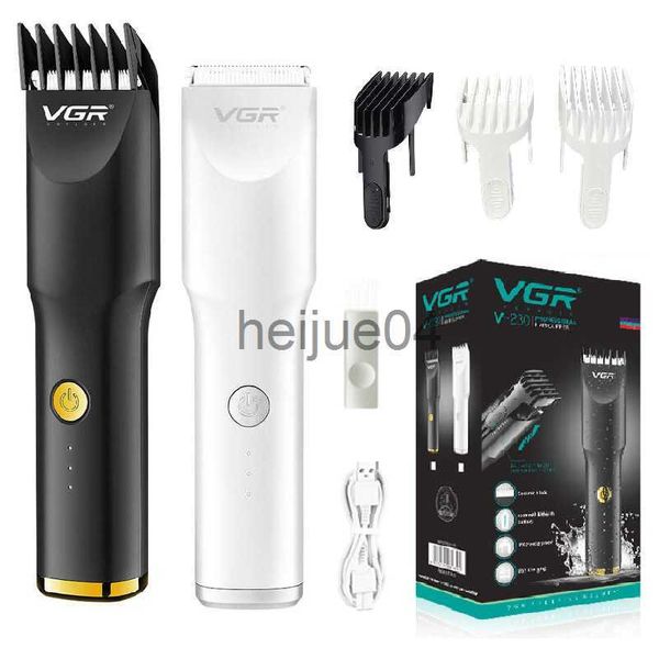 Tondeuses Tondeuses VGR Peigne Réglable 328 Mm Barbe Tondeuse À Cheveux Pour Hommes Corps Groomer Tondeuse À Cheveux Lavable Aine Corps Tondeuse Rechargeable x0728