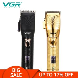 Clippers VGR 280 Hair Clipper Professional Barber Care Personal Care Electric LCD USB TRIMMER RECHARGAGE POUR HOMMES SALON HARCUT VGR V280