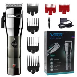 Clippers VGR Men de nouveau professionnel rechargeable Clipper Clipper Hair Trimmer Liion Batterie Hair Machine de coupe pour les enfants Aldult