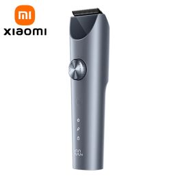 Clippers Xiaomi Mijia Hair Clipper 2 snijmachine Trimmer Professionele Clippers Titanium Alloy Blade Oplaadbare kappers Shaver Cutter