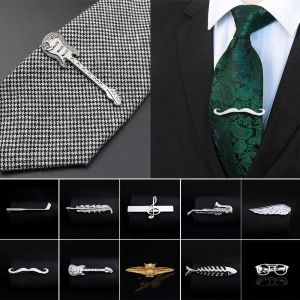 Clips à la mode pour les hommes Femmes Pergnées de forme créative personnalités Pégages à cravate Clip Tie Pin Business Costume Accessoires décontractés