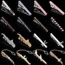 Clips Clip Tie de haute qualité pour hommes Clip émail de haute qualité Aircraft Modeling Design Tie Clip Clip en gros / Retail