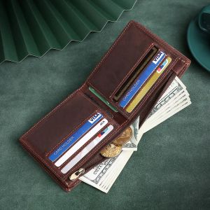 Clips RFID Dolars Money Wallet Clip Man Luxury vintage clips Men Cowhide Holders Coin lederen heren voor kaarthouder Designer Card I