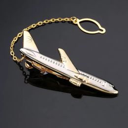 Clips Simple Gentleman Accessories Sieraden Metalen Vliegtuig Vliegtuig Clips Shirt Tie Pin Men Tie Clip Ntralingsclip