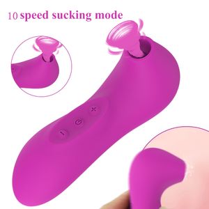 Clit Sucker Vibrateur Fellation Langue Tource Vibrant Sucking Sexe Lécher Oral Clitoris Stimulateur de Vagin Stimulateur Sexe Jouet pour Femmes MX191228