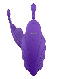 Stimulateur clitoridien portable invisible culotte silencieuse vibrateur télécommande sans fil oeuf vibrant jouets sexuels masseur pour femmes Y6222292