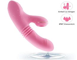 Clitoris zuigen G-spot dildo vibrator met 10 krachtige modi Clit Sucker oplaadbare clitorisstimulator voor vrouwen26592374541