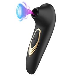 Vibromasseur de point G à succion clitoridienne avec 5 fréquences, stimulateur de mamelon rechargeable et étanche, jouets sexy pour adultes pour femmes