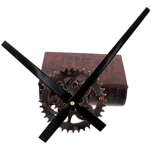 Horloge 30CM grand mécanisme de pointeur horloges murales saat Reloj rétro engrenage en bois accessoires suspendus kit muet 201212