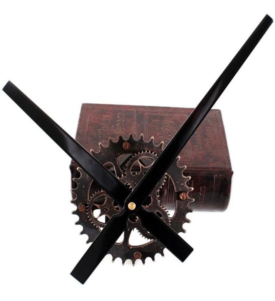 Horloge 30cm Big Pointer Mécanisme de pointeur Murons muraux saat reloj rétro en bois accessoires suspendus kit muet 2012122740712