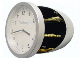 Reloj Safe Jewelry Box Relojes Caja de almacenamiento Safe Pared Relojes Decoración de reloj Número Número Decoración Mundial Reloj 8901659