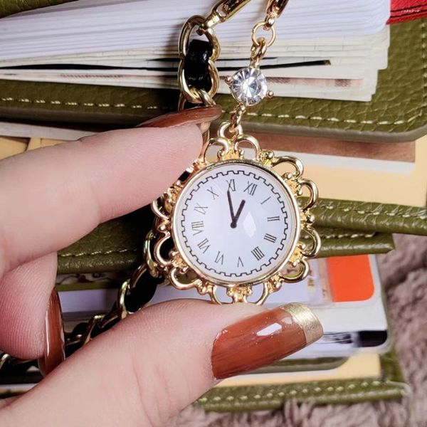 Tête de fermeture à glissière de Style horloge pour Journal cahier perle pendentif organisateur décoration mignon planificateur accessoires
